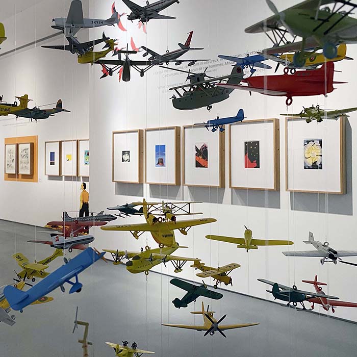 Sattouf - Saint-Exupéry, un dialogue inédit  à découvrir au Musée Hergé